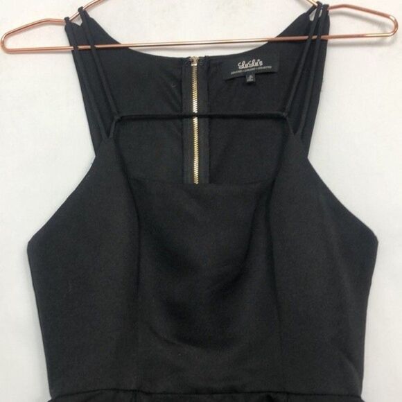 Lulu’s Spaghetti Strap Square Neckline Skater Mini Dress  Small (T253) - Picture 4 of 8